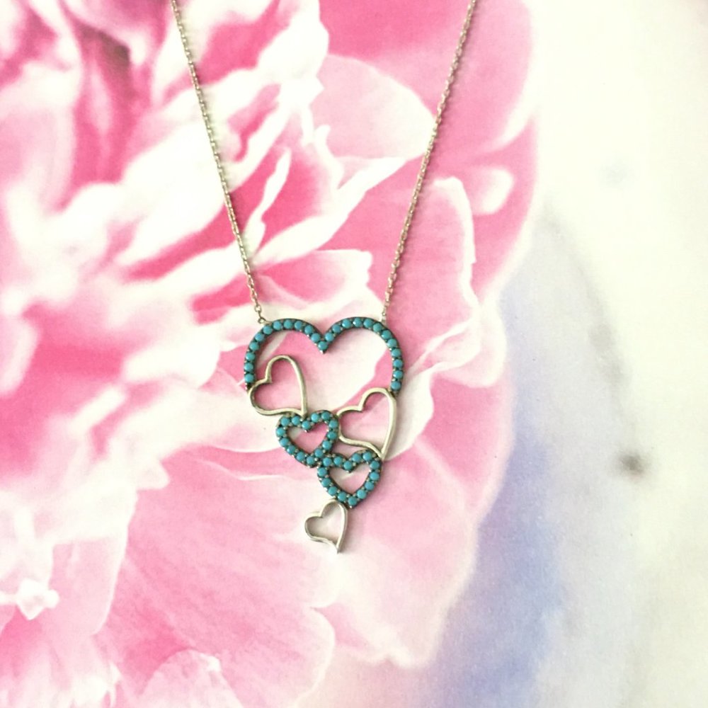NWT Love Sterling Silver Necklace